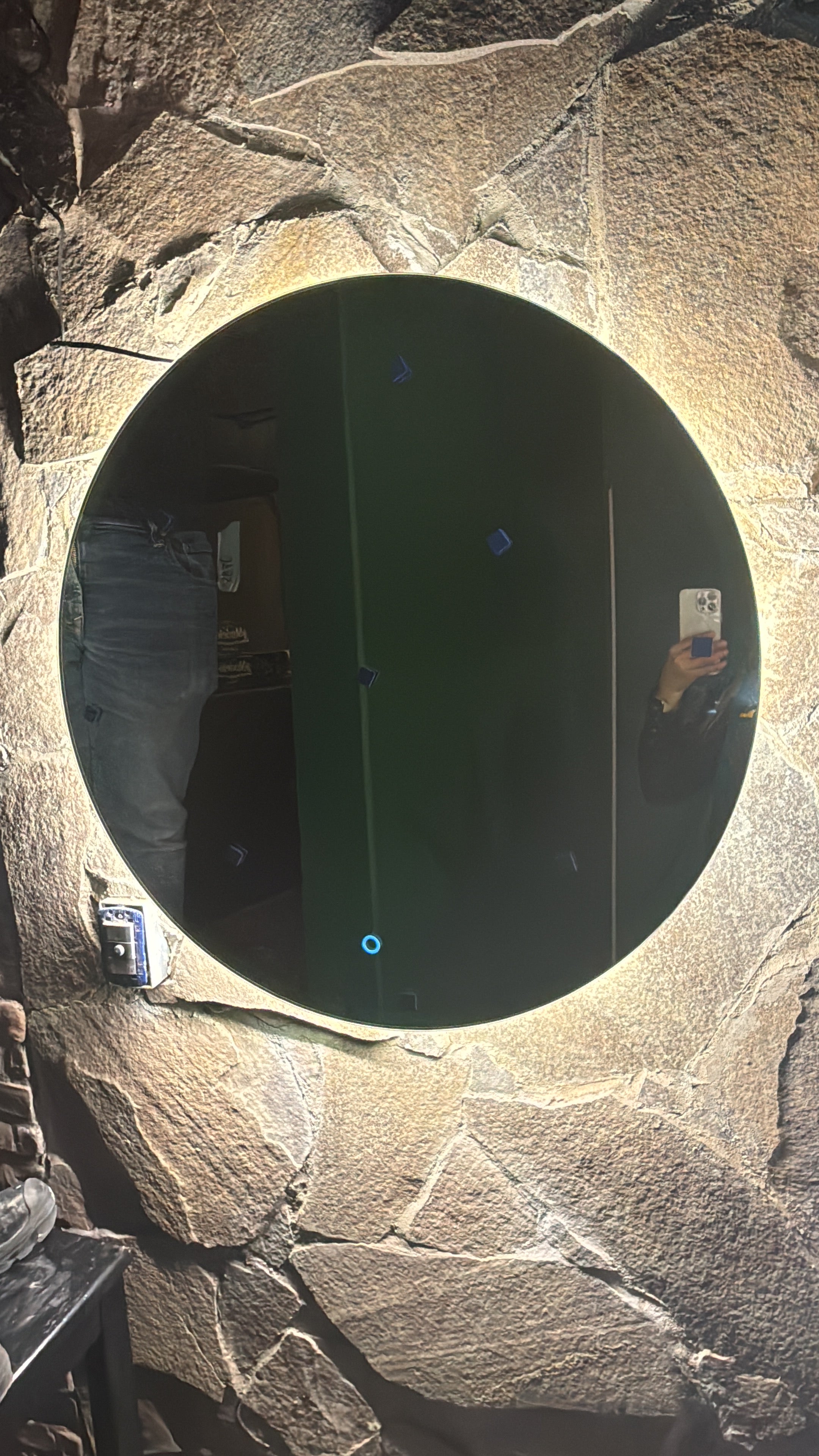 Espejo Rubi 80 Espejo LED Circular con 3 Tonos de Luz