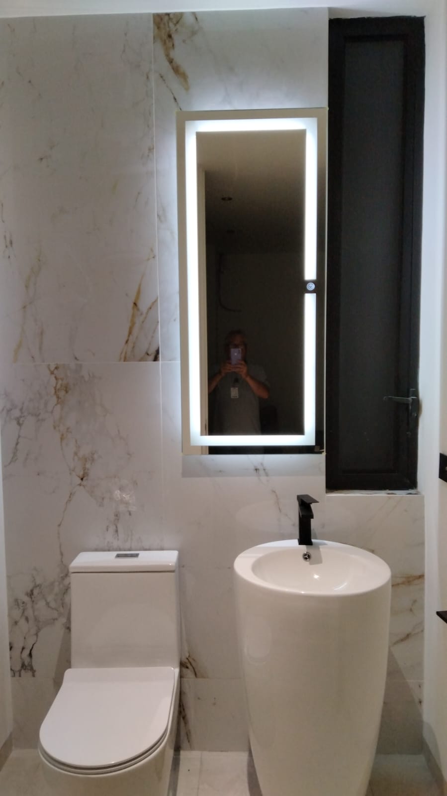 Espejo Irlanda 120x52 Espejo LED Rectangular con 3 Tonos de Luz