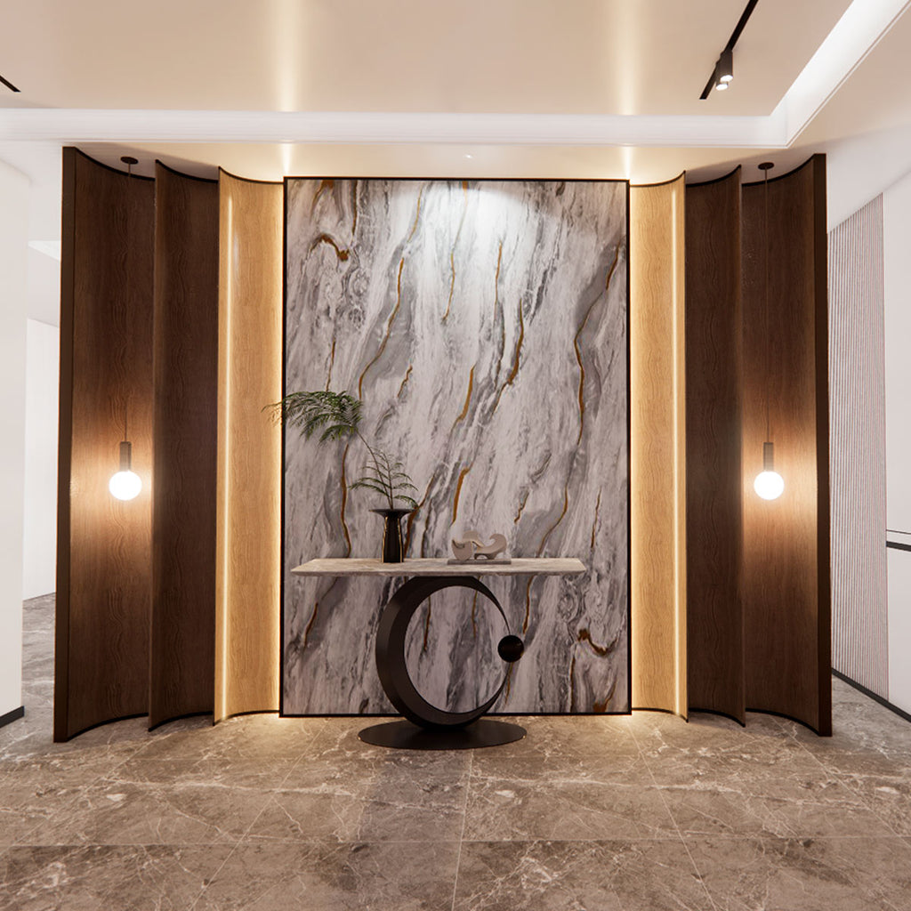 Papel Tapiz Autoadherible Johannesburg - Texturas Modernas y Resistentes al Agua