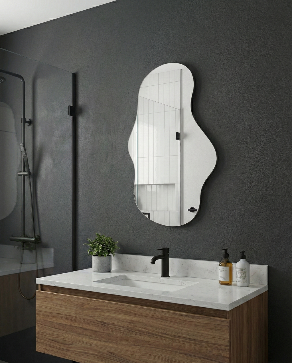 Espejo Aura Ch 90x52 Espejo Irregular