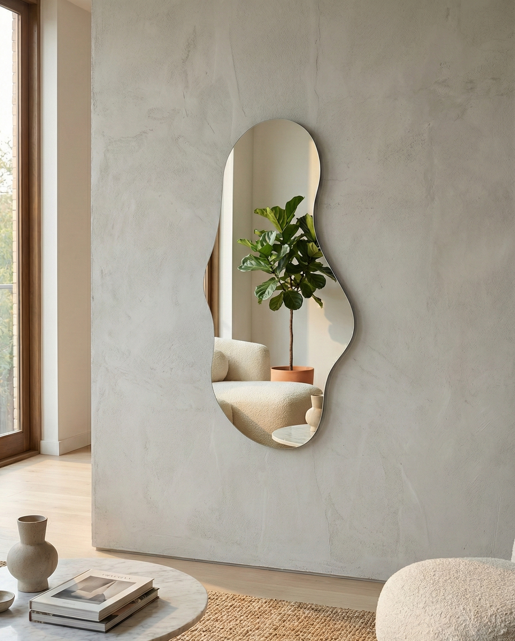 Espejo Aura G 120x52 Espejo Irregular