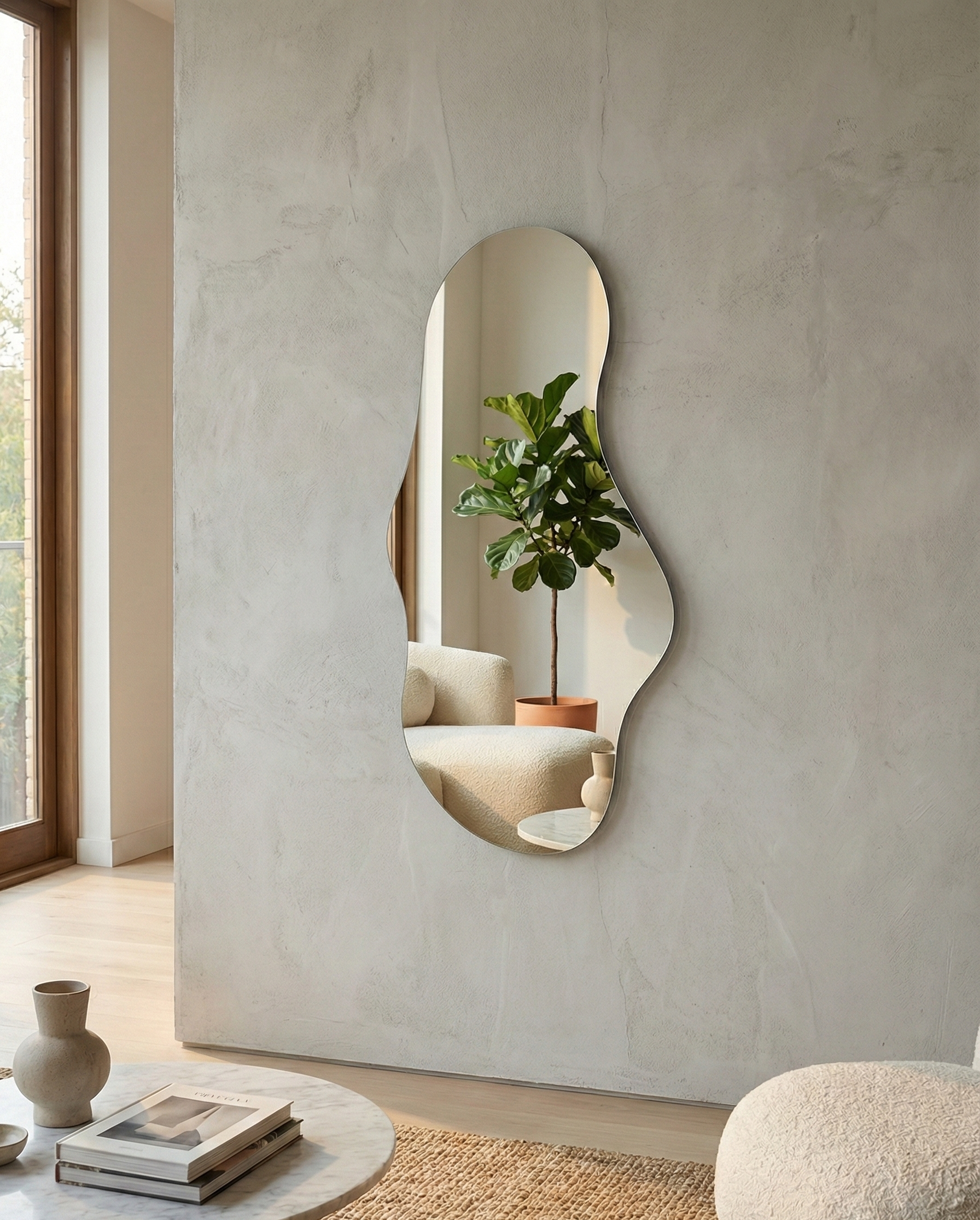 Espejo Aura G 120x52 Espejo Irregular