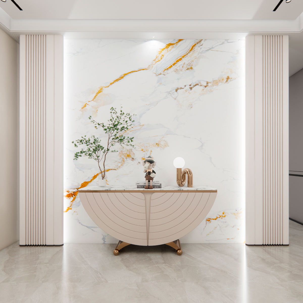 Papel Tapiz Autoadherible Dakar - Texturas Modernas y Resistentes al Agua