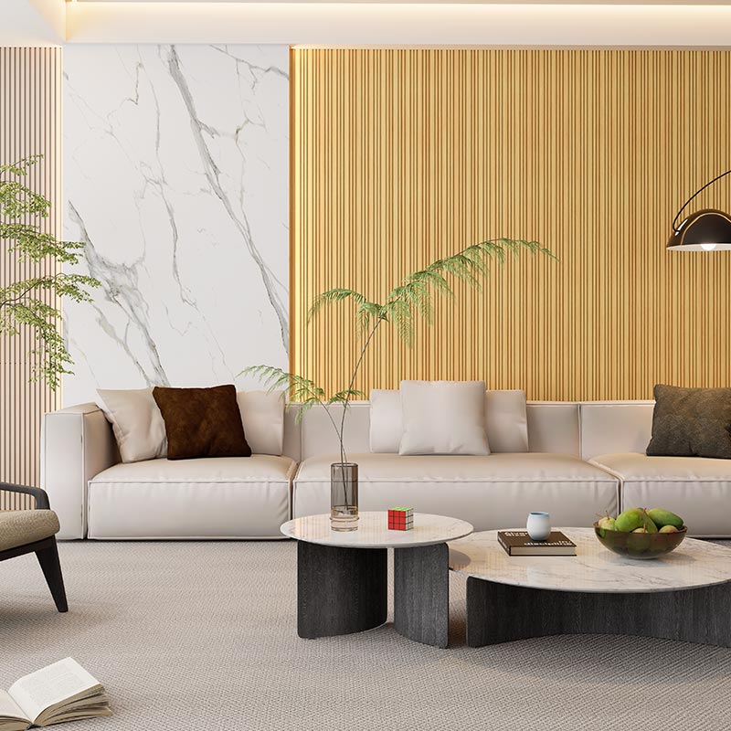 Lambrín Desigual Bahia WPC – Revestimiento de Diseño Asimétrico