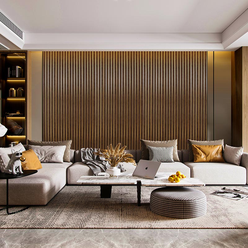 Lambrín Elara Media Luna PS – Revestimiento Curvo de Poliestireno