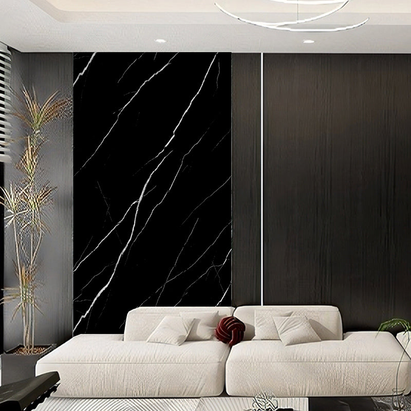 Placa PVC Obsidiana Tipo Marmol Revestimiento de Gran Formato