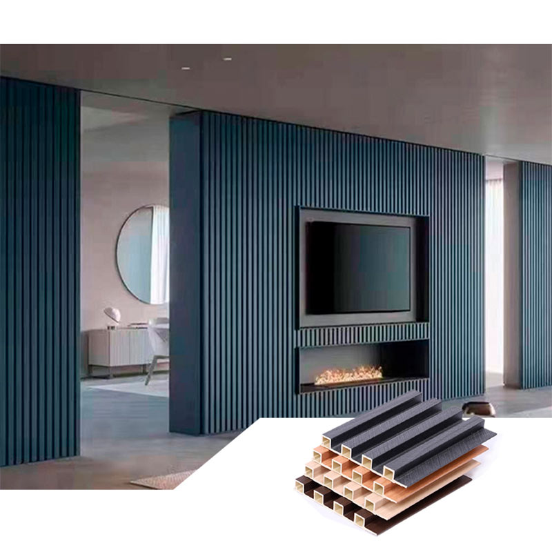 Lambrín WPC Nuvem Decorativo para Interiores