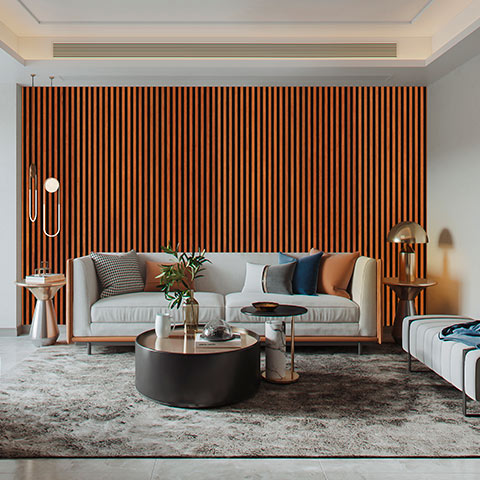 Lambrín WPC Cerezo Macapa Decorativo para Interiores