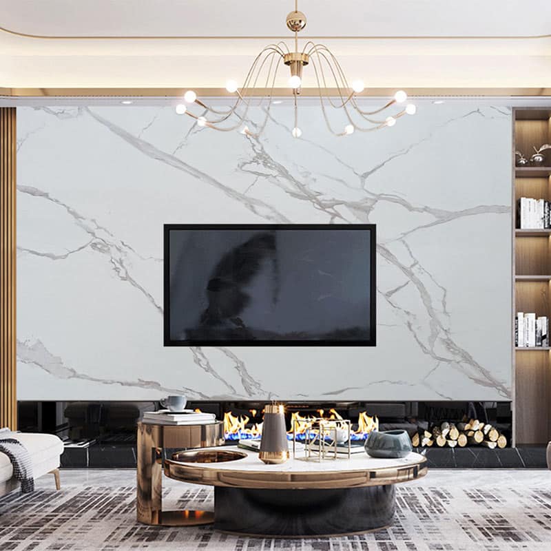 Placa PVC Agata Tipo Marmol Revestimiento de Gran Formato